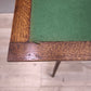 89942 Tavolino da gioco in legno con piano apribile