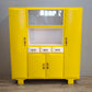 90029 Credenza mettitutto anni '60 dipinta gialla