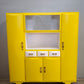 90029 Credenza mettitutto anni '60 dipinta gialla
