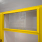 90029 Credenza mettitutto anni '60 dipinta gialla