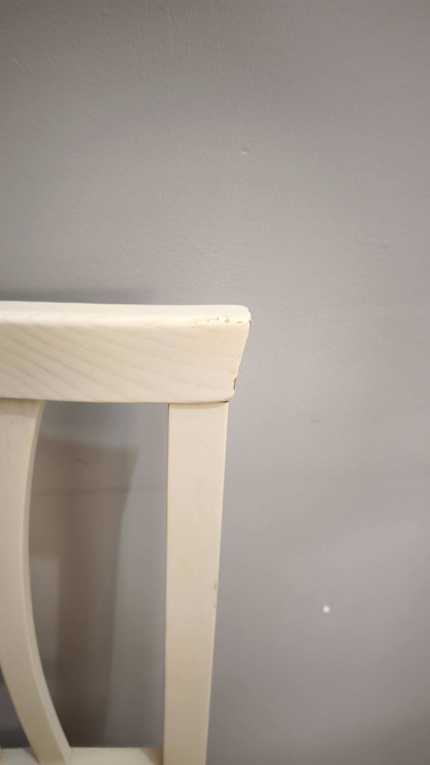 90043 Set n 4 sedie color tortora con seduta in paglia