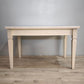 90044 Tavolo allungabile color tortora con piano in finto marmo