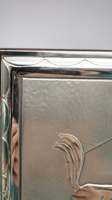 89682 Quadro laminato in argento firmato Ottaviani
