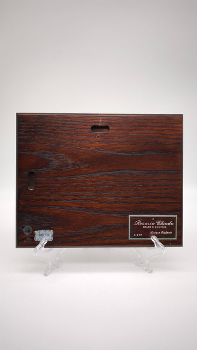 89682 Quadro laminato in argento firmato Ottaviani