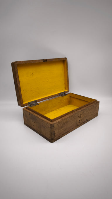 89961 Scatola vintage in legno
