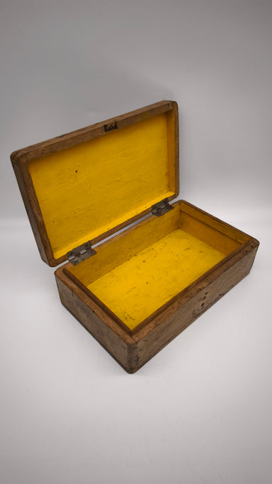 89961 Scatola vintage in legno