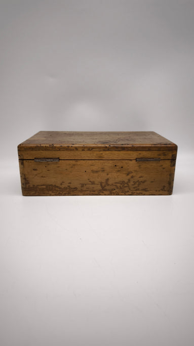 89961 Scatola vintage in legno