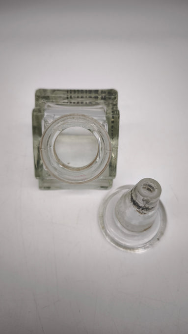 89947 Antico calamaio in vetro