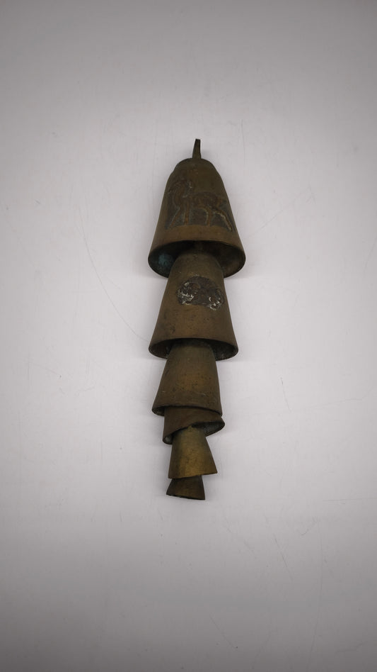 89576 Campanelle a cascata in ottone