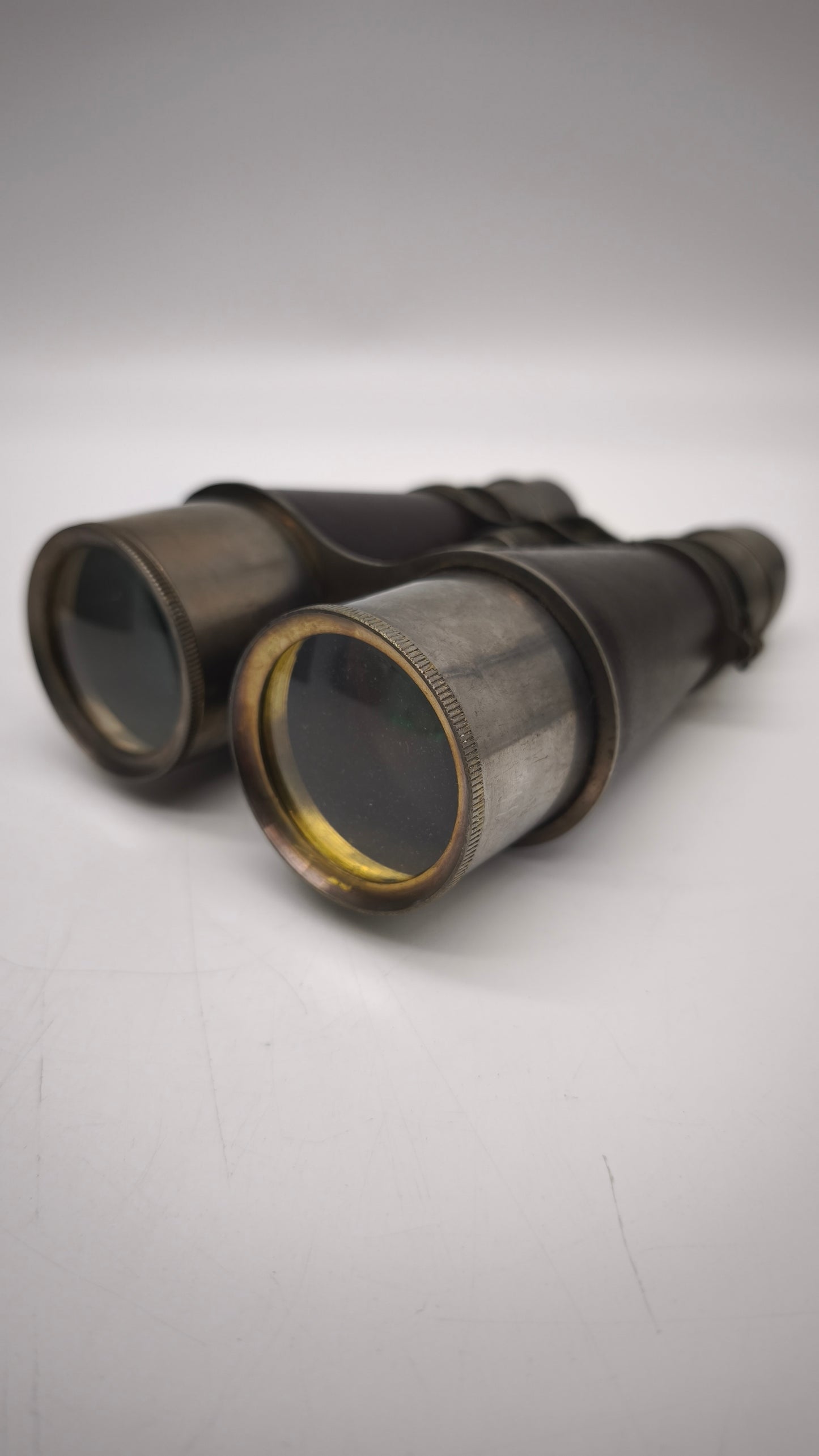 89062 Binocolo vintage modello militare francese, primi del '900