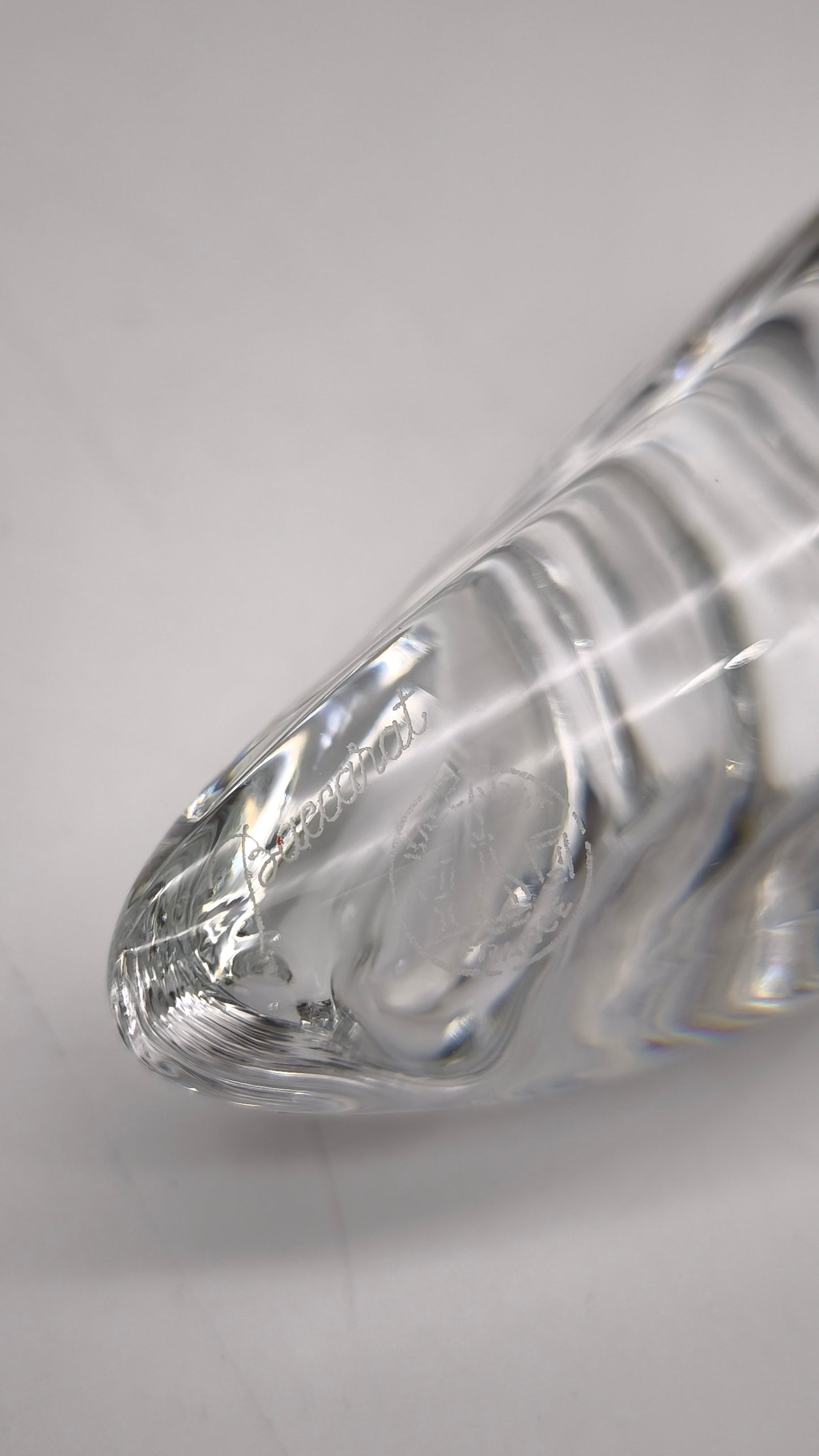 88548 Cozza in cristallo firmata Baccarat