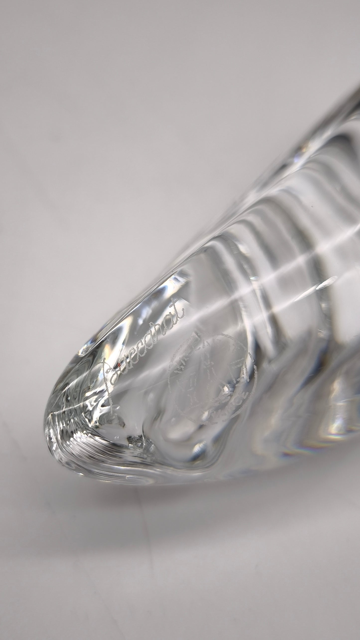 88548 Cozza in cristallo firmata Baccarat