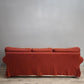 90101 Divano tre posti rosso