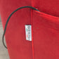 90184 Poltrona elettrica in tessuto rosso