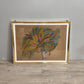 90166 Quadro Batik con pavone