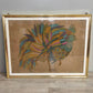 90166 Quadro Batik con pavone