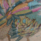 90166 Quadro Batik con pavone