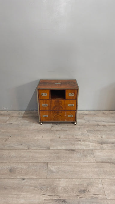 90163 Antico baule da viaggio The Clermont Baltimore 1801