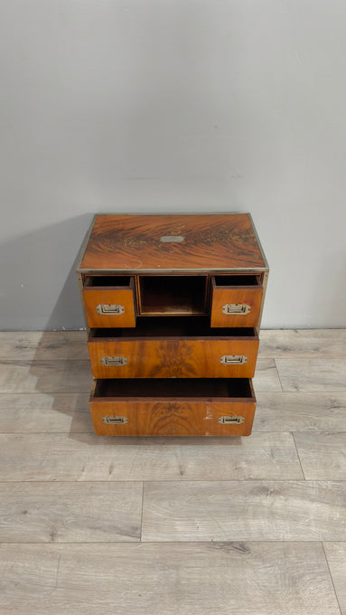 90163 Antico baule da viaggio The Clermont Baltimore 1801