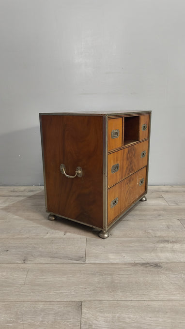 90163 Antico baule da viaggio The Clermont Baltimore 1801