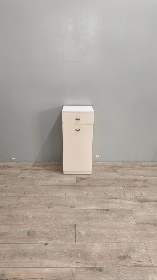 90168 Mobiletto da bagno bianco
