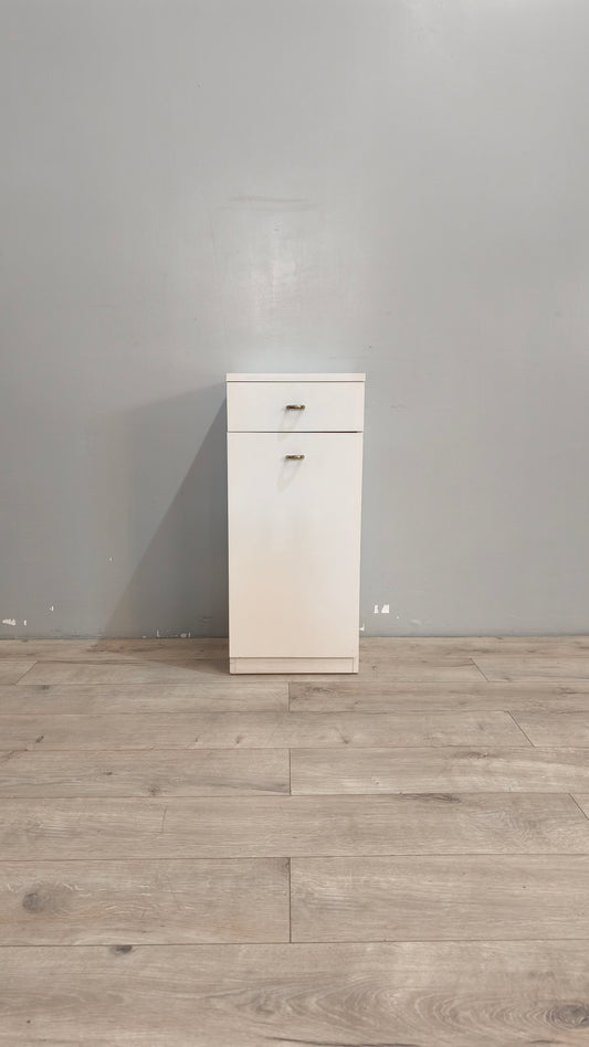 90168 Mobiletto da bagno bianco
