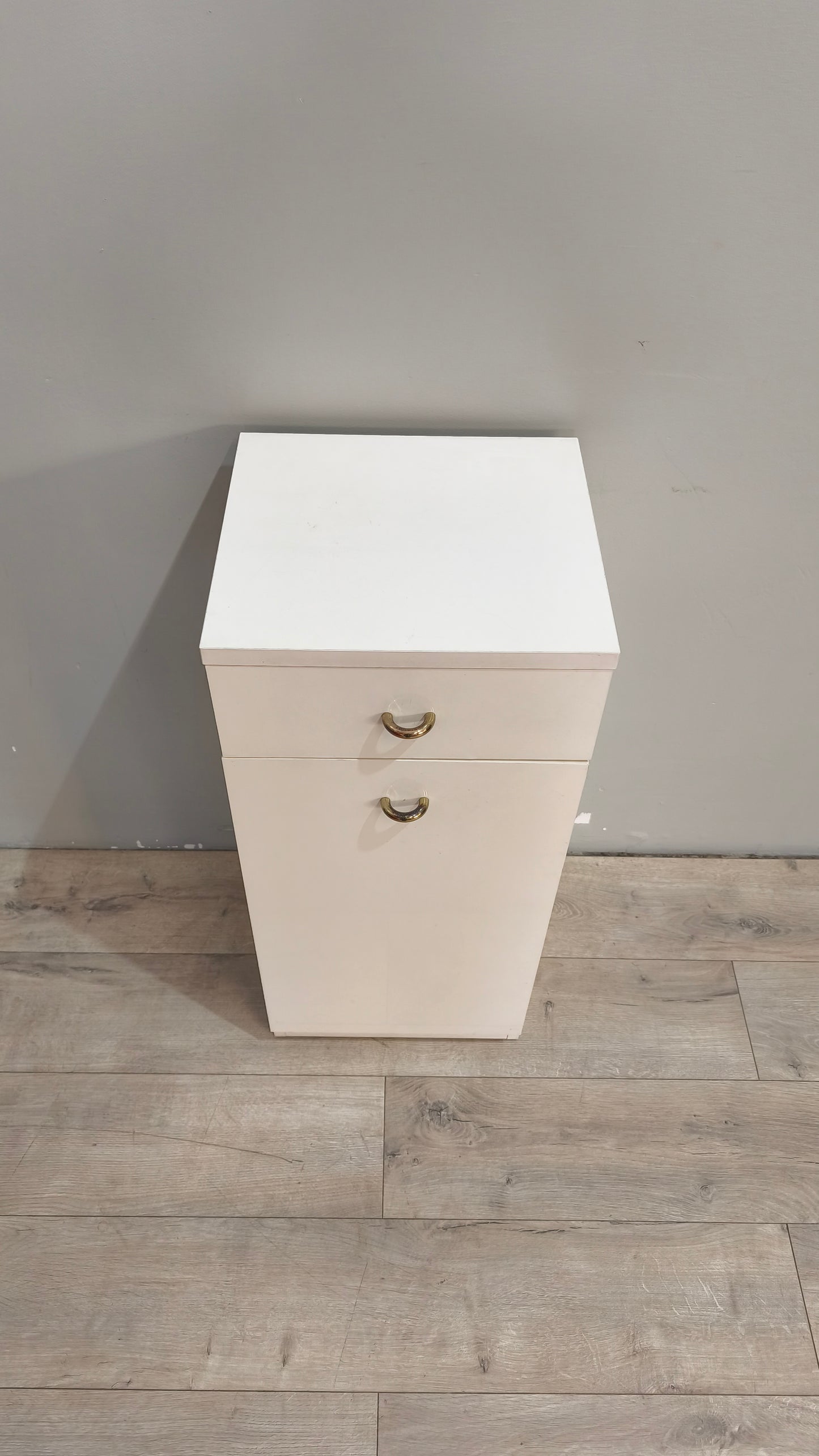 90168 Mobiletto da bagno bianco