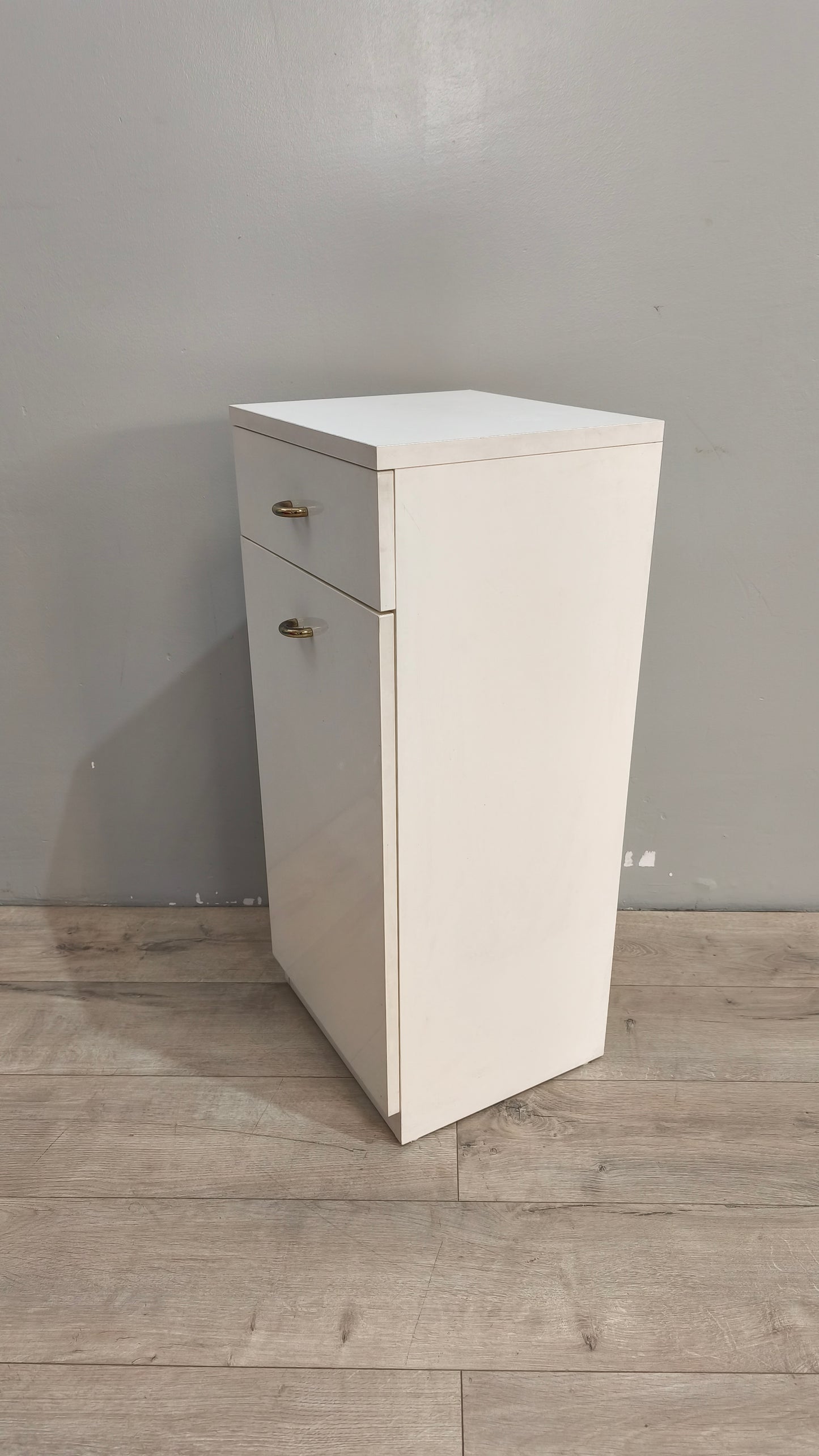 90168 Mobiletto da bagno bianco