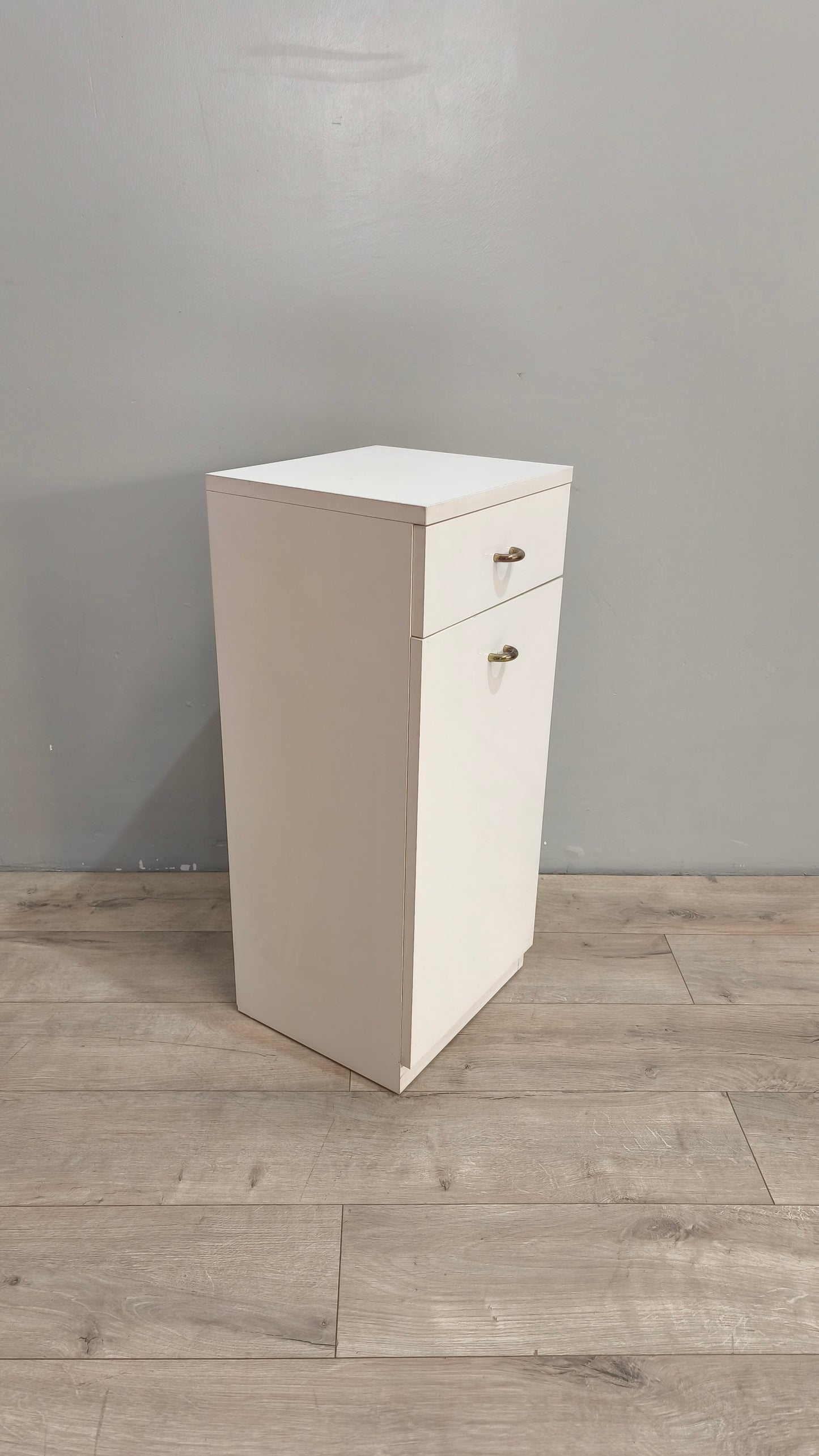 90168 Mobiletto da bagno bianco