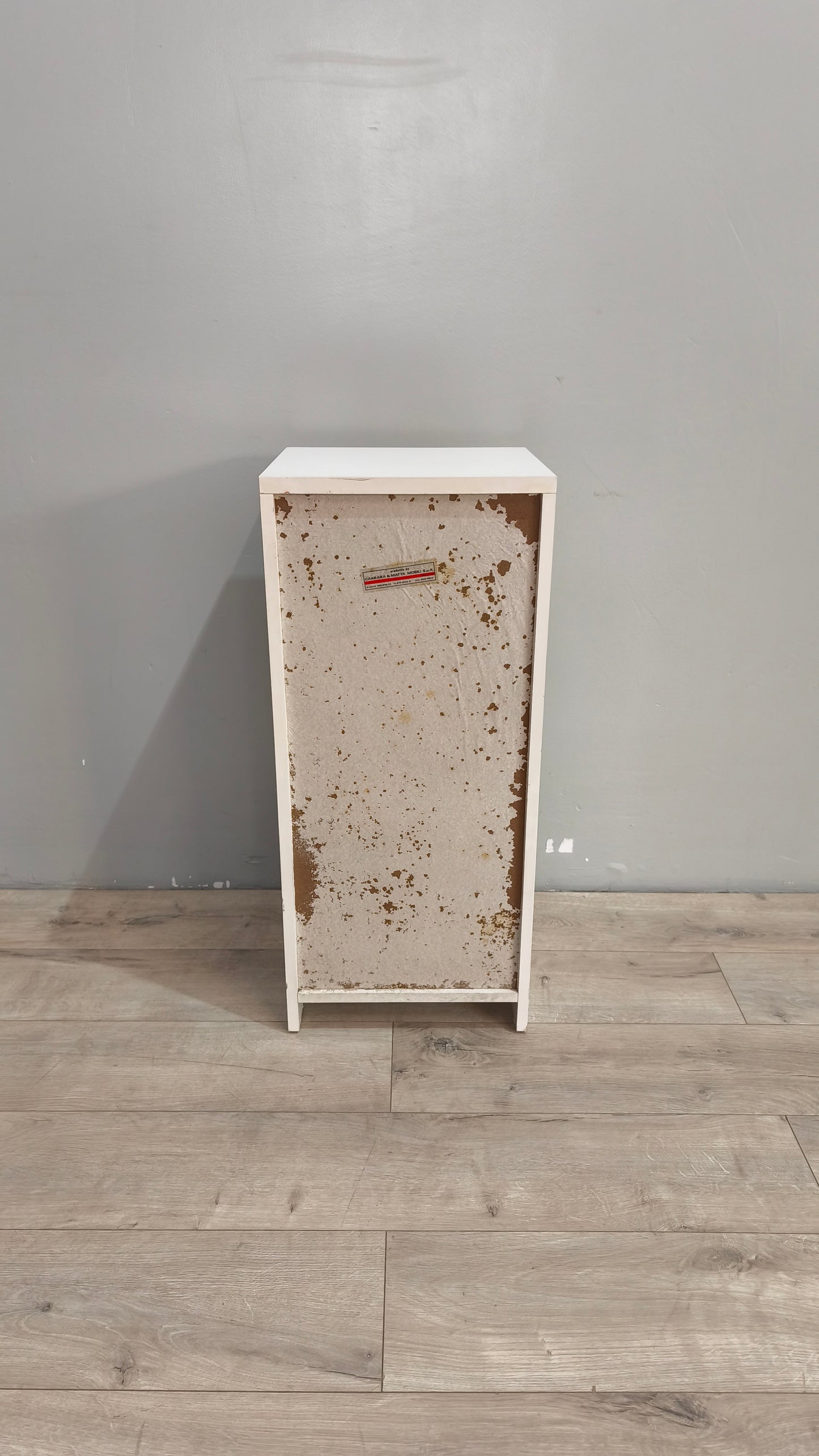 90168 Mobiletto da bagno bianco