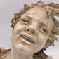 89880 Mezzobusto in ceramica Capodimonte Mollica