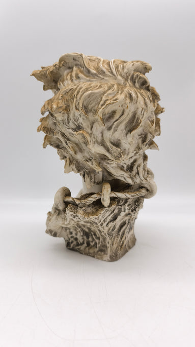 89880 Mezzobusto in ceramica Capodimonte Mollica