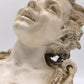 89880 Mezzobusto in ceramica Capodimonte Mollica