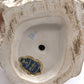 89880 Mezzobusto in ceramica Capodimonte Mollica