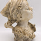 89880-2 Mezzobusto in ceramica Capodimonte Mollica