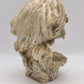 89880-2 Mezzobusto in ceramica Capodimonte Mollica