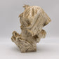 89880-2 Mezzobusto in ceramica Capodimonte Mollica