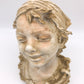 89880-2 Mezzobusto in ceramica Capodimonte Mollica