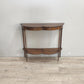 25 Console in legno con due cassetti