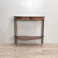 25 Console in legno con due cassetti