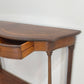 25 Console in legno con due cassetti