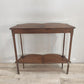 25 Console in legno con due cassetti