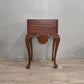30 Mobile contenitore in legno con gambe a sciabola