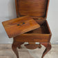 30 Mobile contenitore in legno con gambe a sciabola