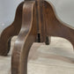 33 Tavolino d'appoggio rotondo in legno massello