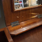 36 Toletta intarsiata in legno con inserti decorativi in metallo