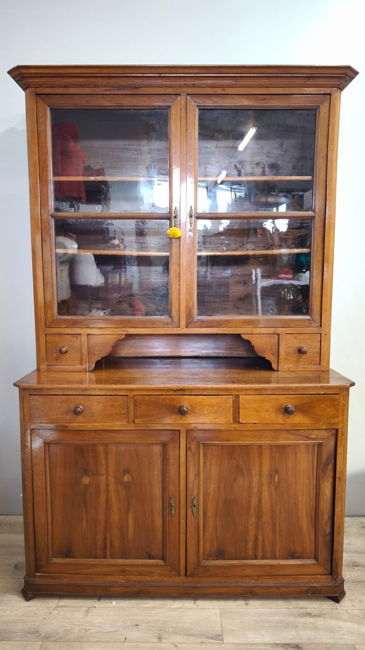 90303 Credenza due corpi in legno massello