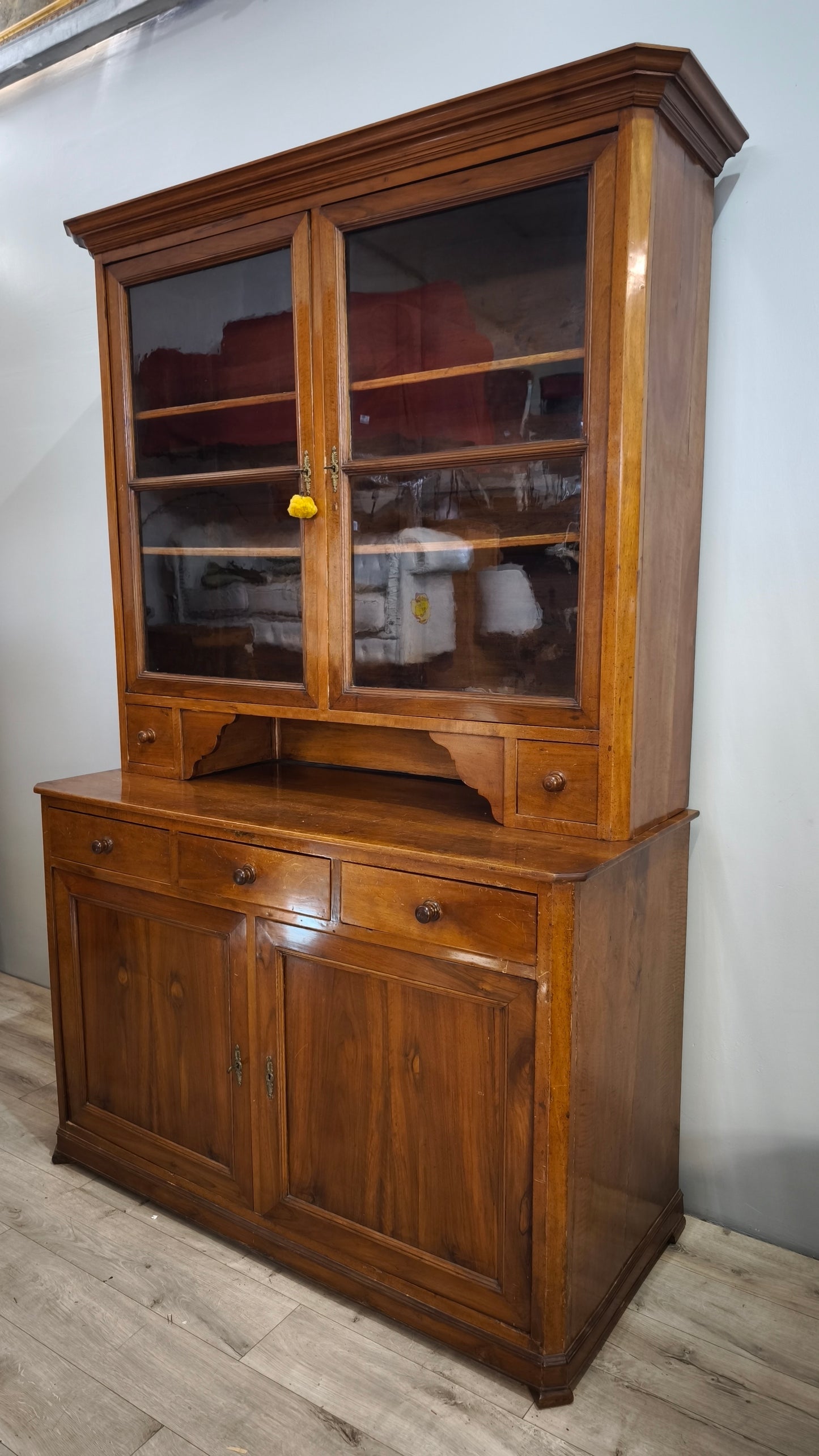 90303 Credenza due corpi in legno massello