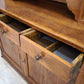 90303 Credenza due corpi in legno massello