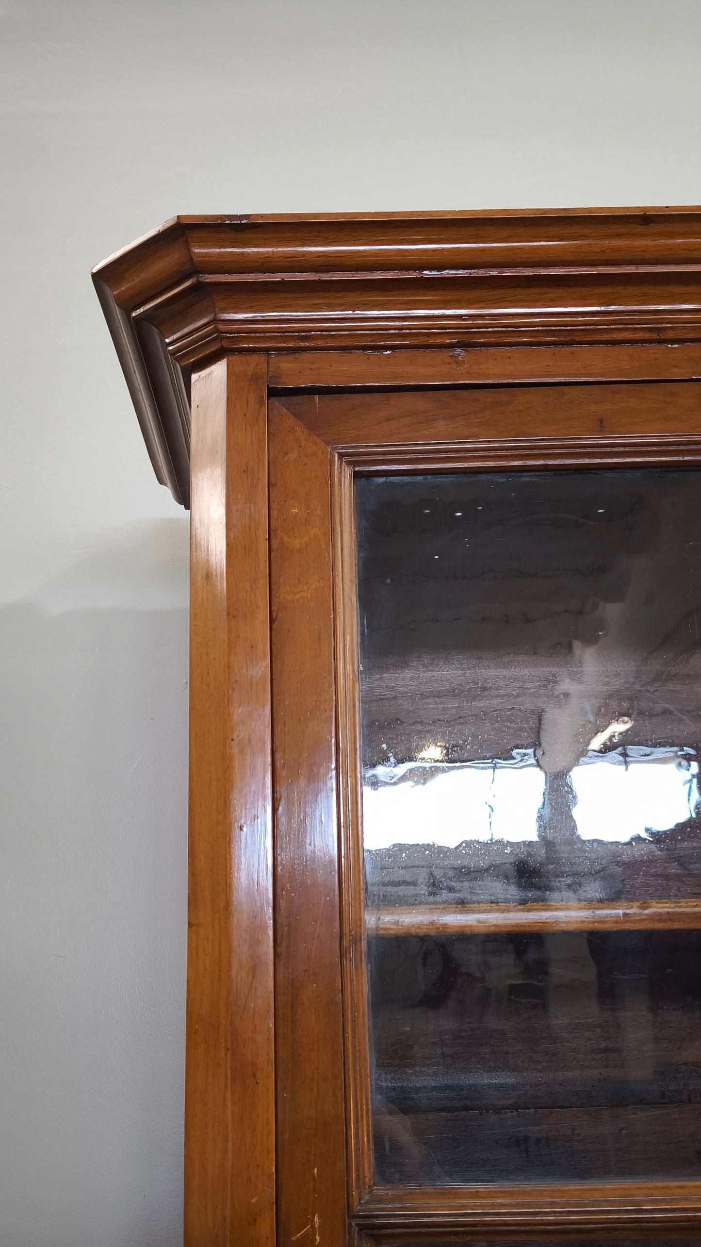90303 Credenza due corpi in legno massello